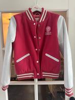 Franklin Marshall Varsity Jas - Maat S, Ophalen of Verzenden, Zo goed als nieuw, Maat 36 (S), Rood