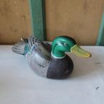 Eend hout lokeend origineel lengte 33 cm, Antiek en Kunst, Ophalen of Verzenden