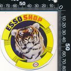 Sticker: Esso - Shop (2), Ophalen of Verzenden, Zo goed als nieuw, Auto of Motor