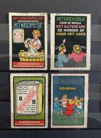 Sluitzegels Den Haag Het Waschmeisje, Postzegels en Munten, Verzenden, T/m 1940, Gestempeld