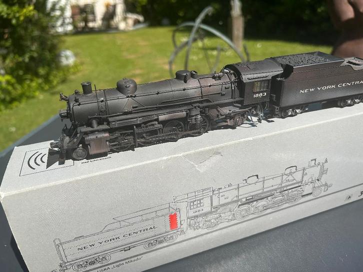 Marklin H0 OVP 37978 Stoomlocomotief met tender 'Mikado' NYC, Hobby en Vrije tijd, Modeltreinen | H0, Zo goed als nieuw, Locomotief