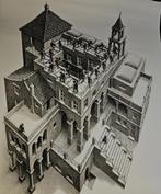 M.C. Escher   Ascending and Descending 1960  In perfecte sta, Antiek en Kunst, Ophalen