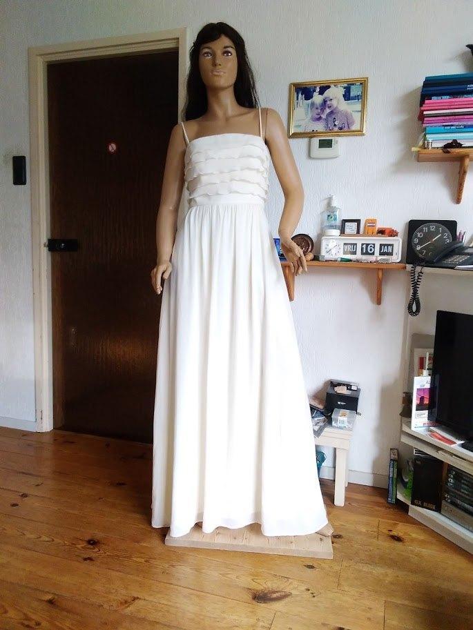 Galajurk / avondjurk, crème, merk Barbara Schwarzer, Kleding | Dames, Gelegenheidskleding, Nieuw, Galajurk, Maat 38/40 (M), Overige kleuren