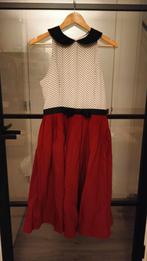Leuke Lindy Bop jurk met stippen en rode rok, Kleding | Dames, Maat 42/44 (L), Nieuw, Ophalen of Verzenden, Lindy Bop