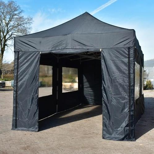 3x4,5 / 3x6 / 3x3 partytent huren? Easy up professioneel, Tuin en Terras, Partytenten, Zo goed als nieuw, Partytent, 2 meter of meer