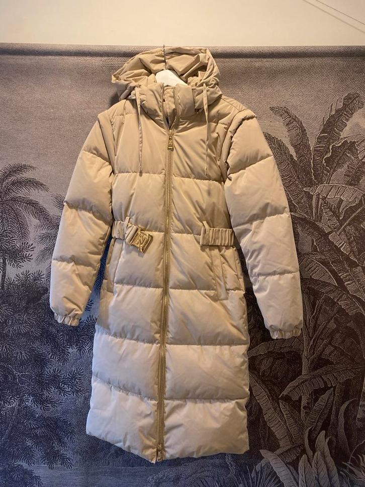Jas NIKKIE, Kleding | Dames, Jassen | Winter, Zo goed als nieuw, Maat 34 (XS) of kleiner, Beige, Verzenden