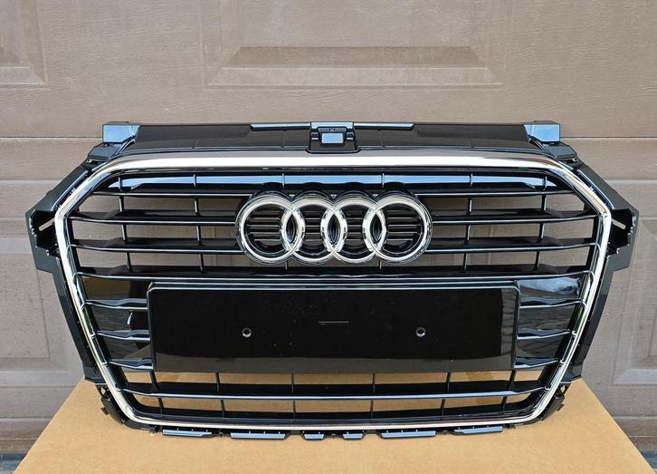Grill AUDI A1 8X 8XA FACELIFT NIEUW bj.2014-2018 Grille, Auto-onderdelen, Carrosserie en Plaatwerk, Bumper, Voor, Nieuw, Herkomst onderdeel bekend