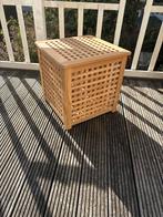IKEA Houten Kistje/Tafel HOL, Gebruikt, Minder dan 50 cm, Ophalen of Verzenden, Tafelblad