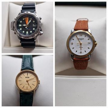Horlogecollectie: Citizen, Tissot, Delac goud beschikbaar voor biedingen