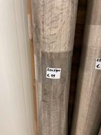 Grijsbruin Multikleur Eiken Vinyl Restpartij | 2,20x4,00mtr, Ophalen, Nieuw, Nvt, Vinyl