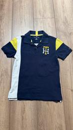 Als nieuw: donkerblauwe polo Tommy Hilfiger mt M (8-10) 140, Ophalen of Verzenden, Shirt of Longsleeve, Jongen, Tommy Hilfiger