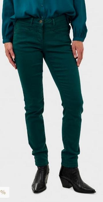 Nieuwe Sandwich groene skinny broek maat 40 met hoge taille  beschikbaar voor biedingen