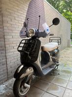 Vespa LX 50 Snorscooter – Zwart – Windscherm – 33.271 km, Fietsen en Brommers, Scooters | Vespa, Ophalen, Zo goed als nieuw, Vespa LX