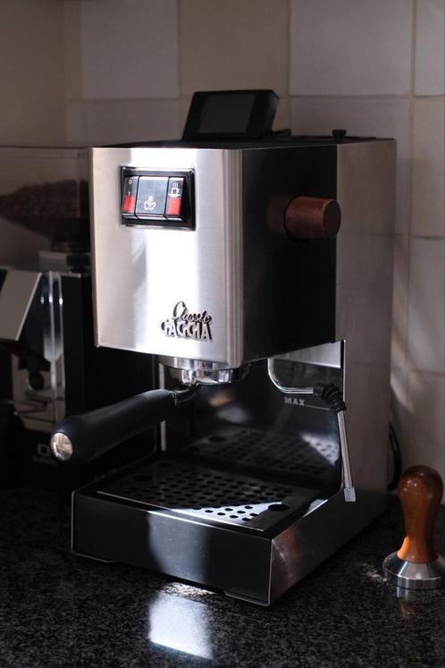 Gaggia Classic (Pro): verkoop, revisie (PID, manometer, etc), Witgoed en Apparatuur, Koffiezetapparaten, Refurbished, Gemalen koffie
