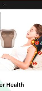 Massagekussen voor nek en schouders, Ophalen of Verzenden