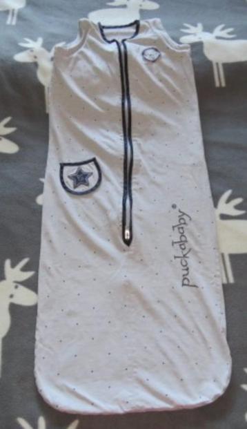 Lichtgrijze Puckababy tot 100 cm verstelbare slaapzak beschikbaar voor biedingen