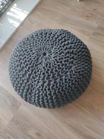 Poef, Huis en Inrichting, Banken | Voetenbanken en Poefen, Ophalen, Minder dan 50 cm, Gebruikt, Rond