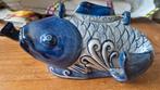 blauw keramieken chinese theepot vis, Ophalen of Verzenden