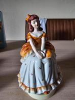 Vintage Sankyo Japan Porseleinen Muziekdoosje, Ophalen of Verzenden