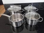 BK pannenset, Gebruikt, Inductieplaat, Pannenset, Ophalen of Verzenden