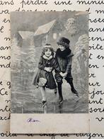 1904 Schaatsen rijden (BB), Ophalen of Verzenden, Voor 1920, Gelopen, Kinderen