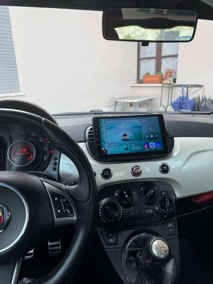 FIAT 500 - 2007-2015 - Draadloos Carplay 2GB/32GB - Montage, Auto diversen, Autoradio's, Nieuw, Ophalen of Verzenden