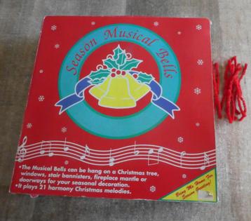 Seans Musical Bells 21 Kerstliedjes Muziek Klokjes bellen. beschikbaar voor biedingen