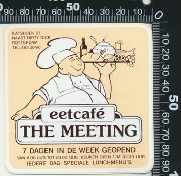 Sticker: Eetcafe The Meeting - Rotterdam beschikbaar voor biedingen