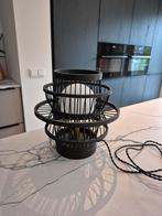 Tafellamp zwart bamboe, Ophalen, Nieuw, Landelijk, modern, Minder dan 50 cm