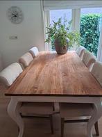 Teakhouten Queen Ann Tafel, Ophalen, Gebruikt, 100 tot 150 cm, Queen Ann