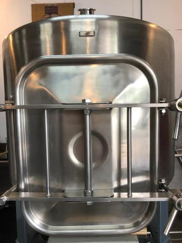 RVS sanitair mangat luik bier brouwen tank filterkuip bostel beschikbaar voor biedingen