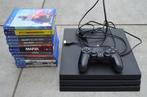Sony Playstation 4 Pro, Spelcomputers en Games, Spelcomputers | Sony PlayStation 4, Met 1 controller, Gebruikt, 1 TB, Pro