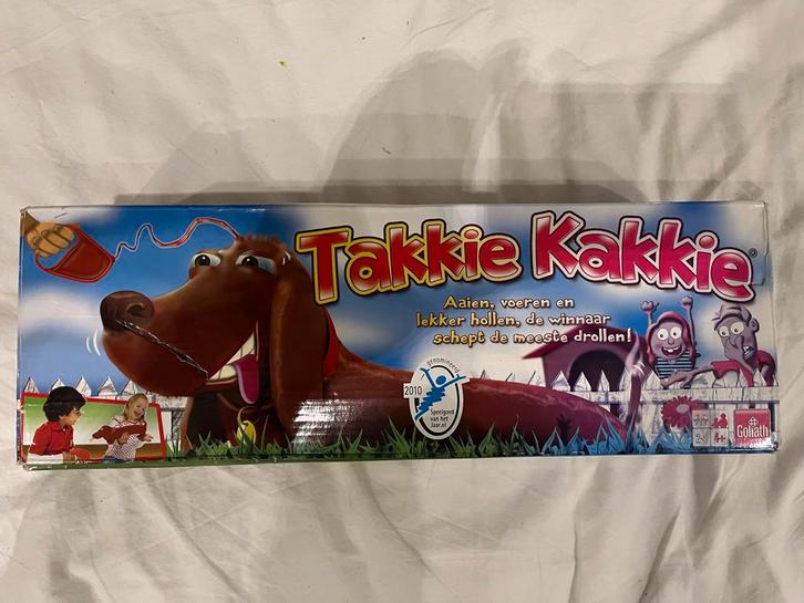 Takkie Kakkie / Doggy Doo spel, Kinderen en Baby's, Speelgoed | Overig, Gebruikt, Jongen of Meisje, Ophalen of Verzenden