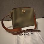 Coach Willow Leather Shoulder Bag – Moss, Ophalen of Verzenden, Zo goed als nieuw, Groen, Handtas