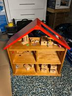 Houten poppenhuis, Ophalen, Zo goed als nieuw