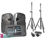 Mobiele Geluidset, Power mixer,Speakers 10" SD,USB,MP3,Stand, Overige merken, Vonyx, Nieuw, Info@marbeco.nl