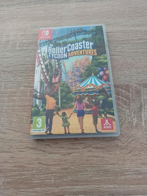 Rollercoaster tycoon adventures, Spelcomputers en Games, Games | Nintendo Switch, Zo goed als nieuw, Simulatie, 1 speler, Vanaf 3 jaar