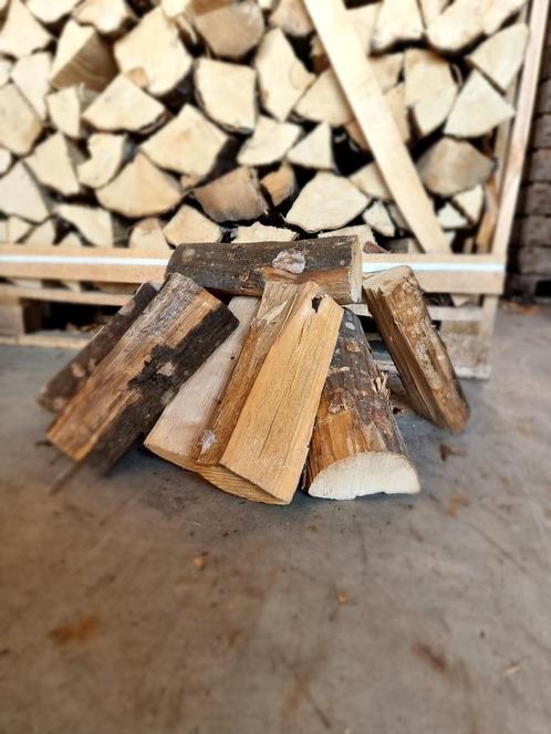 Haagbeuk haard/kachelhout:losgestort,pallet,bigbag,netzak, Tuin en Terras, Haardhout, Blokken, Overige houtsoorten, Ophalen of Verzenden