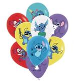 Nieuw !! Set met 8 Lilo & Stitch ballonnen, Ophalen of Verzenden, Nieuw, Versiering, Verjaardag