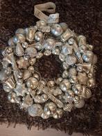 Zilveren Kerstkrans riviera maison, Huis en Inrichting, Ophalen of Verzenden, Zo goed als nieuw