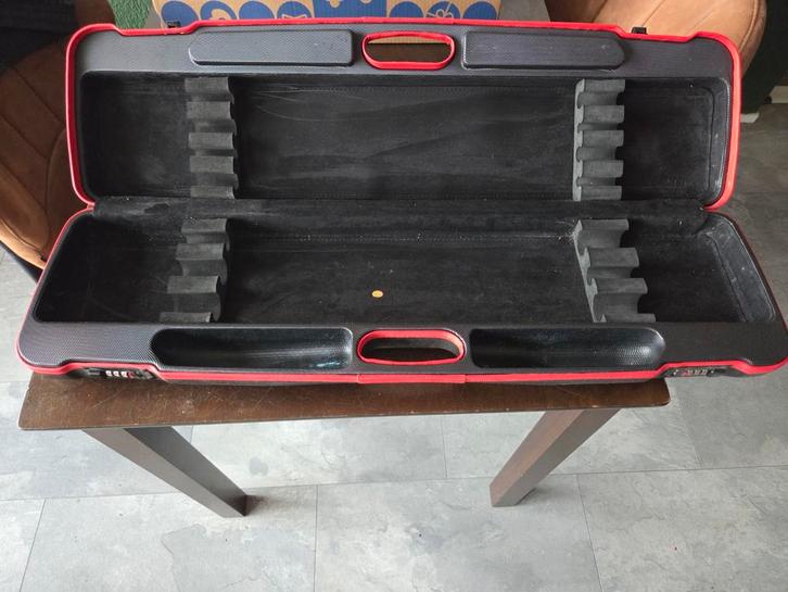 Biljartkoffer 2 onderstukken & 4 topeinden, Muziek en Instrumenten, Behuizingen en Koffers, Ophalen of Verzenden