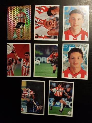 8x Panini Voetbalplaatjes PSV 2001 beschikbaar voor biedingen