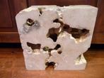 Gepolijste steen decoratief gemarmerd kunstobject uit Bali., Ophalen of Verzenden