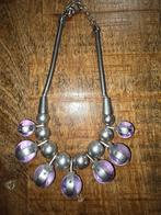Hele gave ketting met glazen ballen, Ophalen of Verzenden, Zo goed als nieuw, Overige materialen