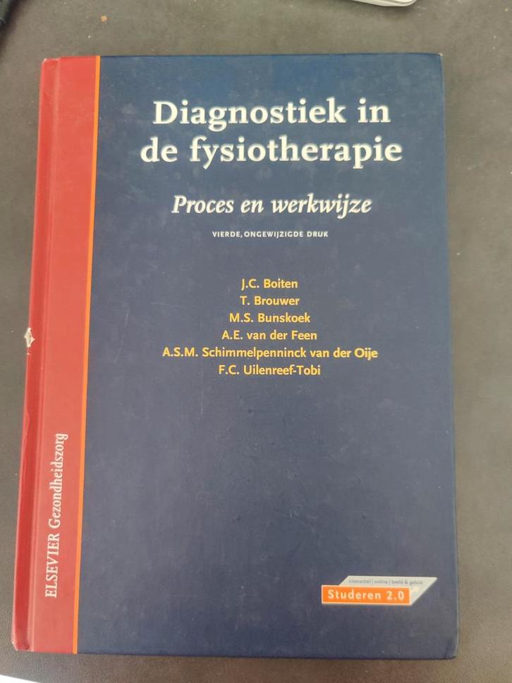Diagnostiek in de fysiotherapie, Boeken, Studieboeken en Cursussen, Gelezen, HBO, Ophalen of Verzenden