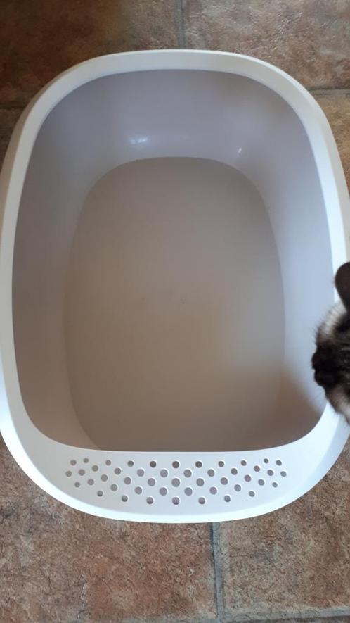 Open kattenbak met rooster, Dieren en Toebehoren, Kattenbakken, Zo goed als nieuw, Ophalen