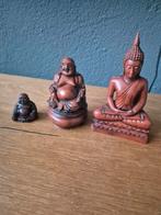 Boedha's 3 stuks, Huis en Inrichting, Woonaccessoires | Boeddhabeelden, Ophalen