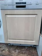 Siemens half geintregeerde inbouw vaatwasmachine, Ophalen of Verzenden, Inbouw, Minder dan 85 cm