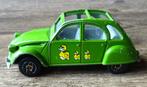 Dinky Toys Citroën 2CV6, groen. Made in France No. 1401, Dinky Toys, Gebruikt, Ophalen of Verzenden, Auto