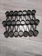 Uittrekbare waxine licht houders, Ophalen of Verzenden, Gebruikt